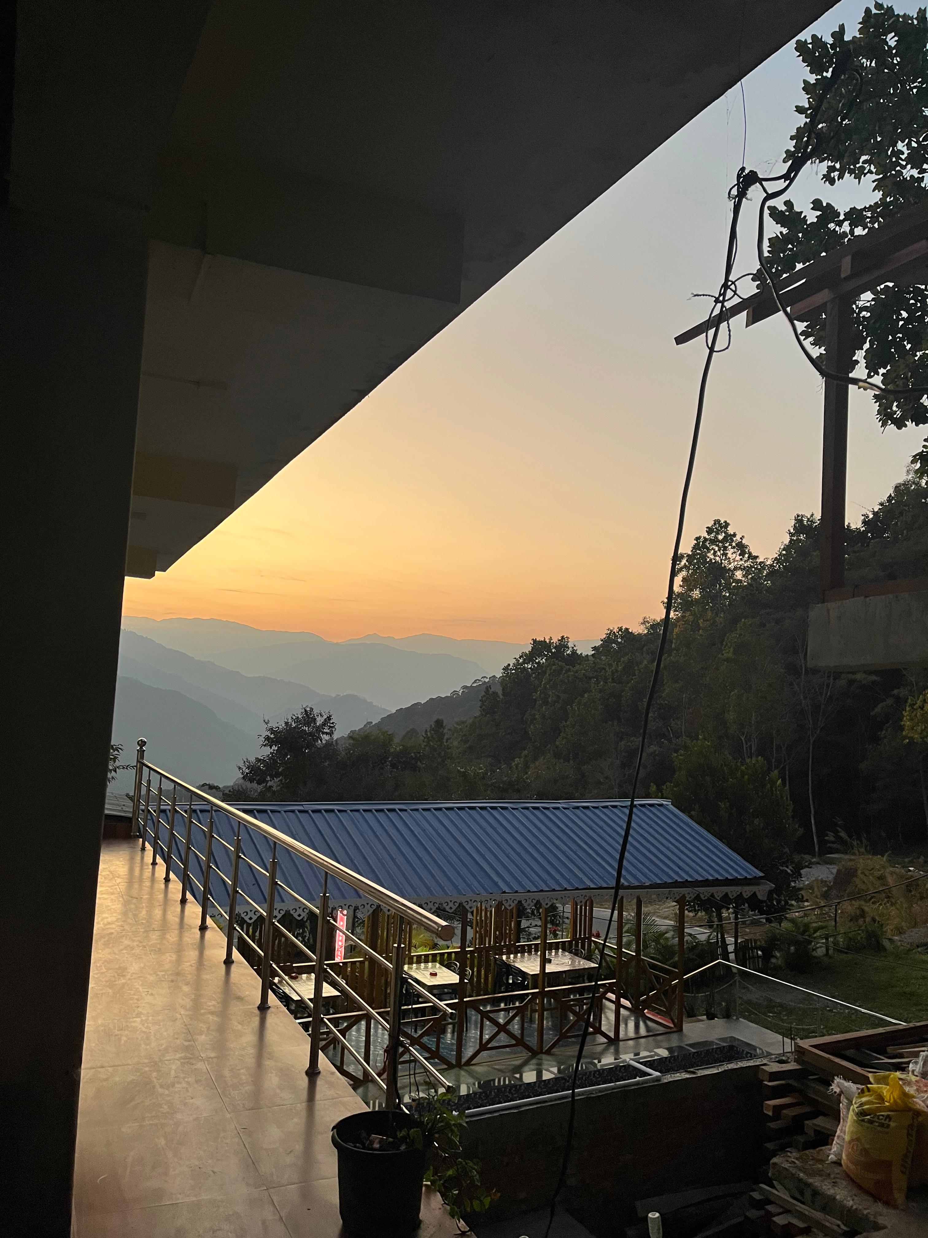 Mountain View from Peafowl Homestay