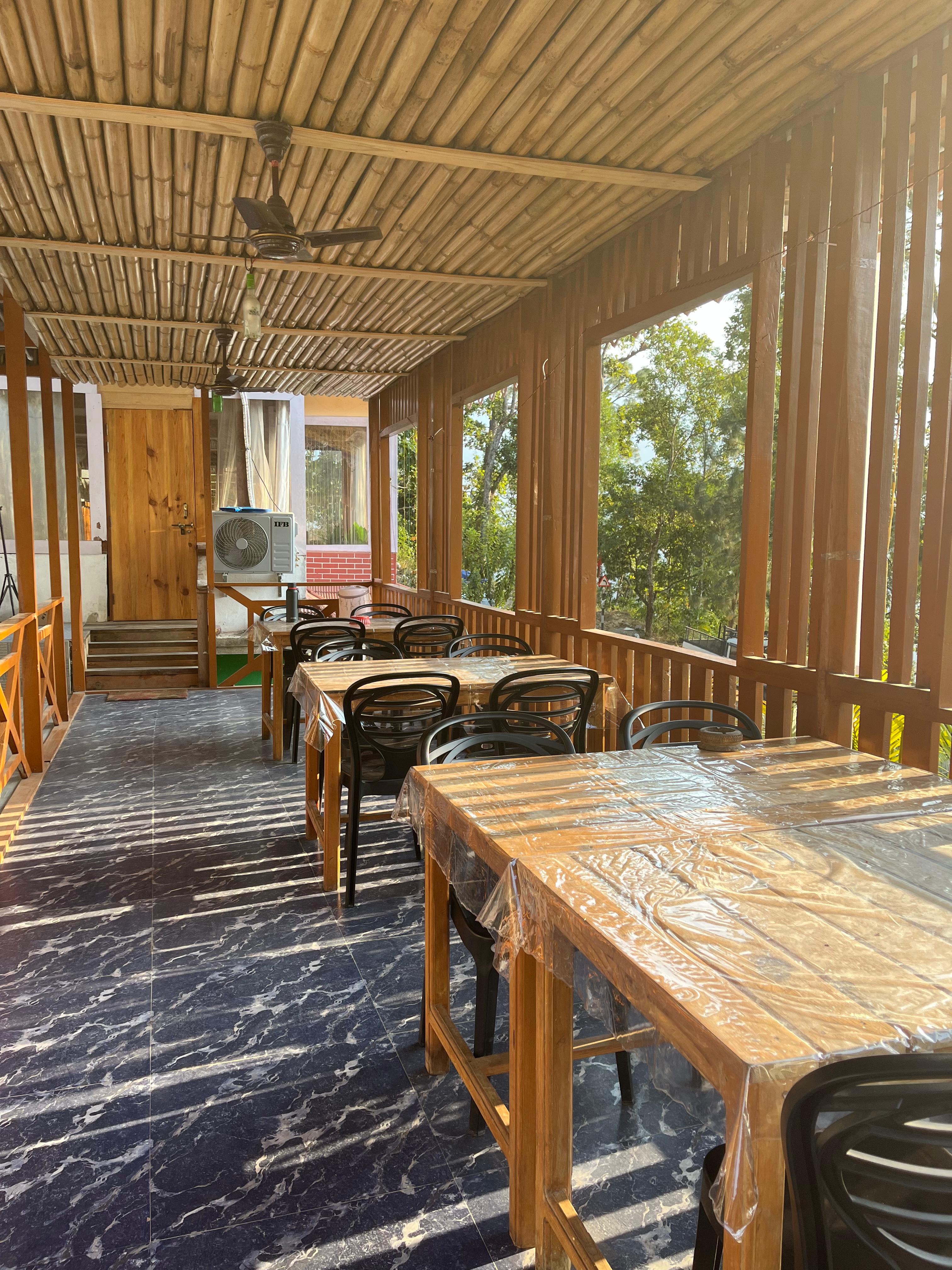 Resturant View from Peafowl Homestay